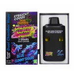 Straight Goods Dual Chamber Vape – 3g + 3g – Cherry Lemon Mint x Blue Gummy Shark