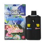 Burn Dual Chamber Vape – 3g + 3g - Blueberry x Guava - 6 Gram THC
