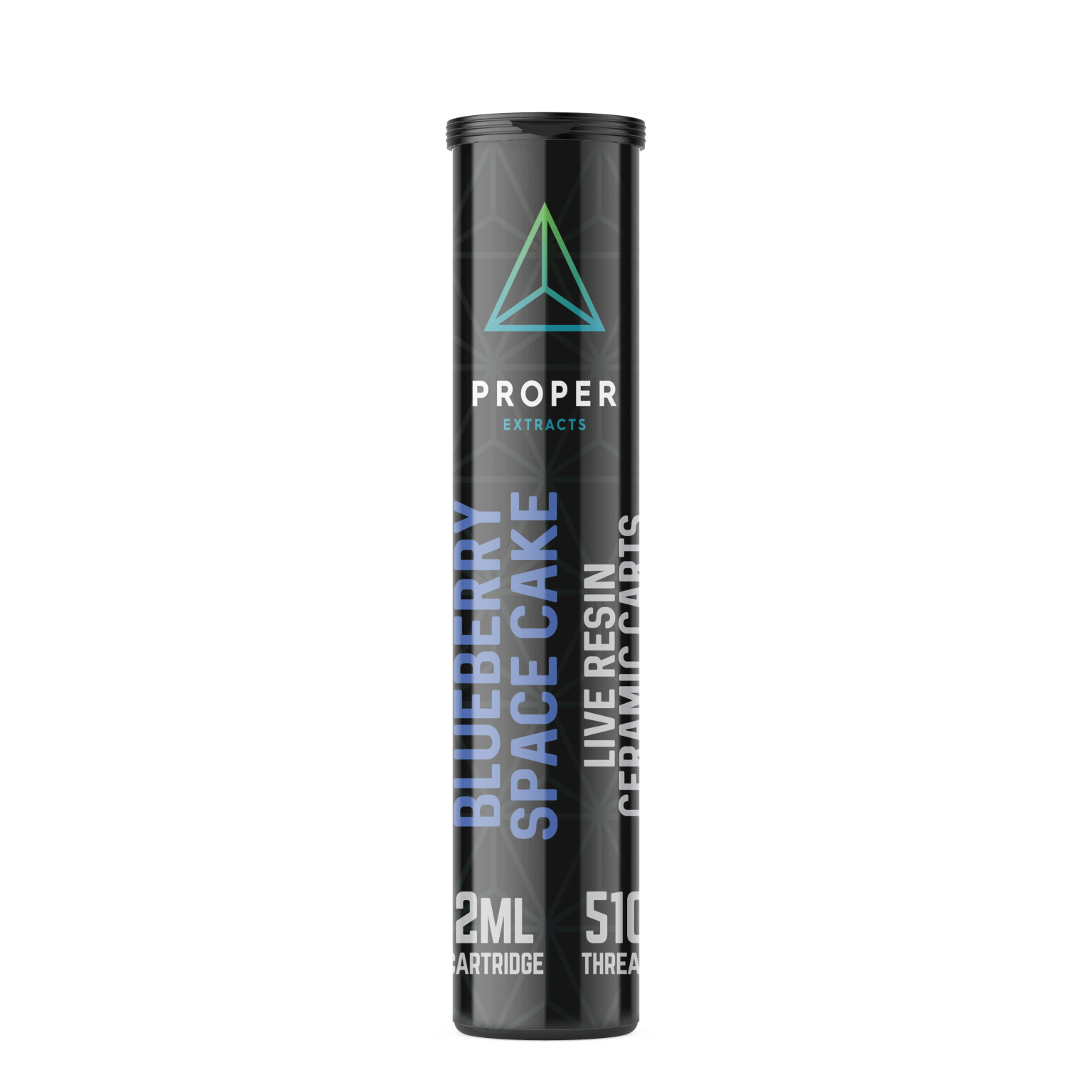 buy live resin cartridges online canada Proper Live Resin Carts 2g - Blueberry Space Cake - Indica - Image 1