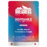 Dreamers Dual Strain Disposable Vape - 6g - Gorilla Glue x Strawberry Cough
