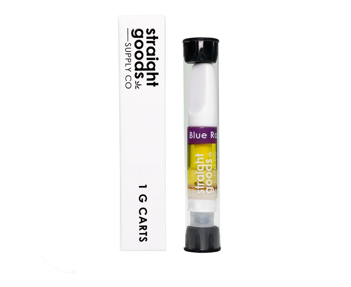 Blue-razz Straight Goods 1 Gram Cartridge - Blue Razz - Image 1
