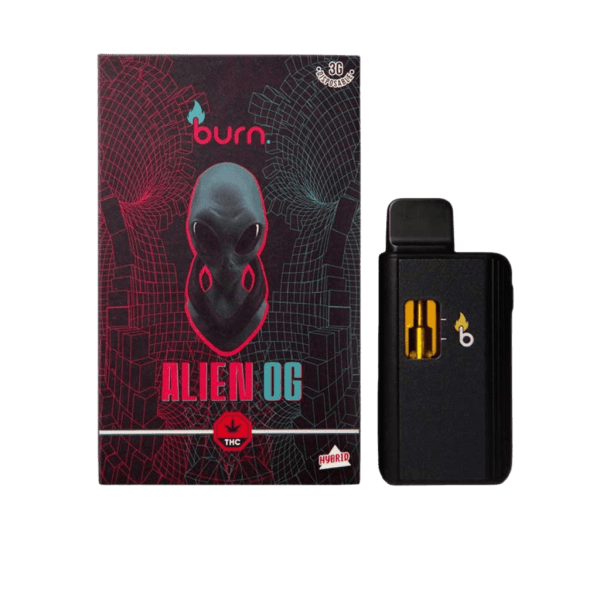 Burn 3 Gram Disposable Vape - Alien OG