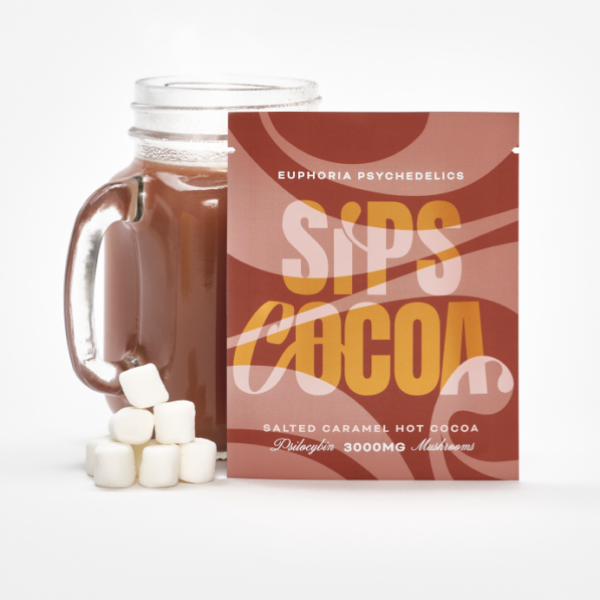 Euphoria Psychedelics - Salted Hot Chocolate Sips - 3000mg - Bulk