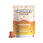 Grounded High Dose THC Edibles - 1000mg THC (5 x 200mg) - Variety Pack