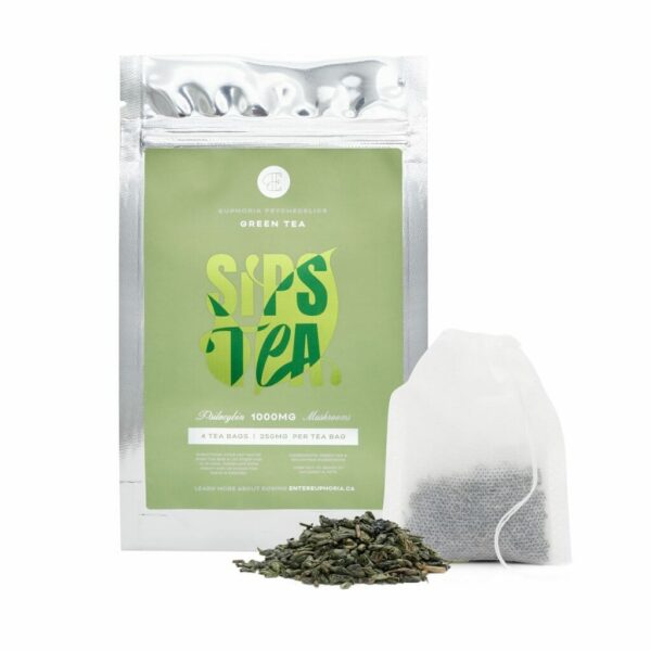 Euphoria Psychedelics - Green Tea - 1000mg - 250mg x 4 - Bulk