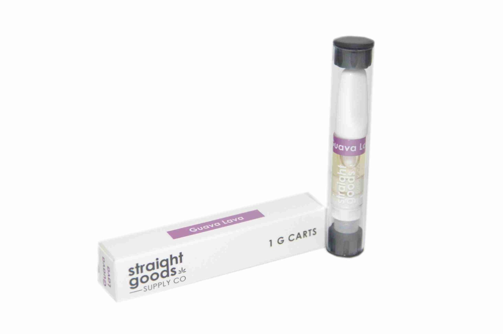 Straight-Goods-1g-Carts-–-Guava-Lava Straight Goods 1 Gram Cartridge - Guava Lava - Image 1
