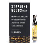 Straight Goods Supply Co. Cartridge  - 1g - Mango Haze Indica