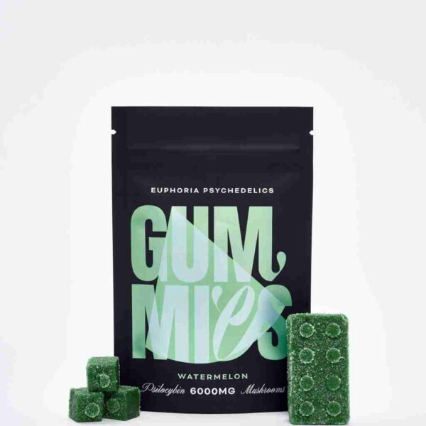 Euphoria Psychedelics Gummies - 6000mg Psilocybin - Watermelon