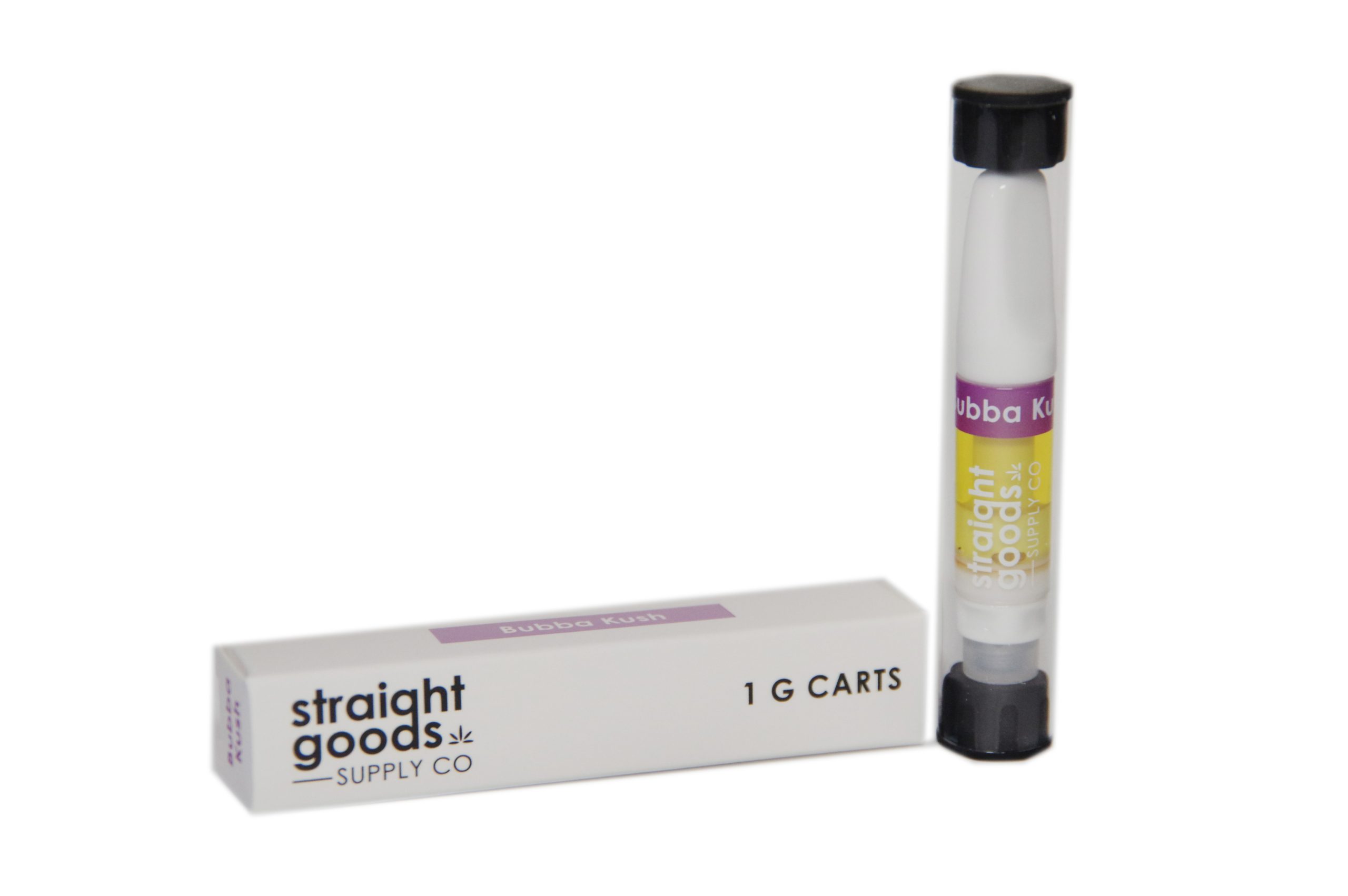 bubba-kush-cart-scaled-1 Straight Goods 1 Gram Cartridge - Bubba Kush - Image 1