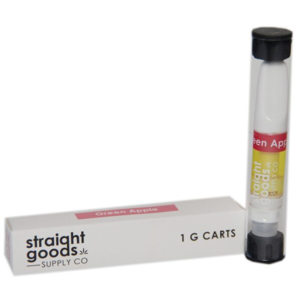 Straight Goods 1 Gram Cartridge - Green Apple