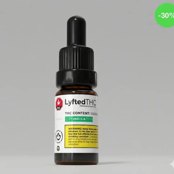 Lyfted THC 1000mg THC Tincture - Indica - 30mL