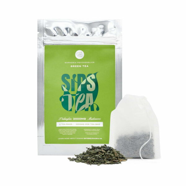 Euphoria Psychedelics - Green Tea - 2000mg - 1000mg x 2 - Bulk