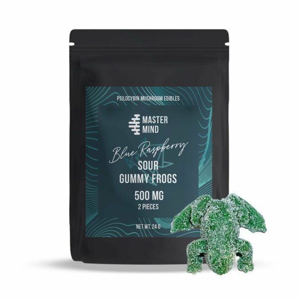 Mastermind Sour Gummy Frogs – 1000mg