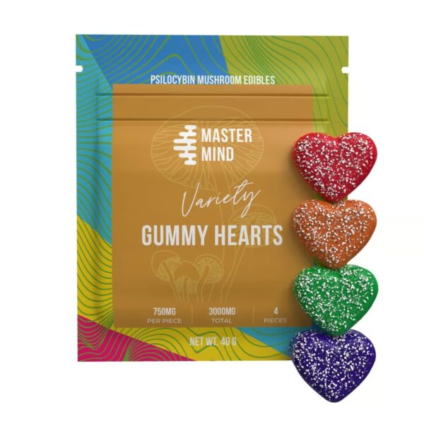 Mastermind Gummy Hearts - 3000mg